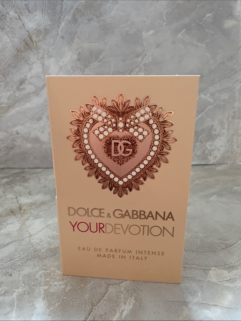 ❤️ 4 for $20 Dolce & Gabbana Your Devotion Mini Travel Vial NEW